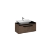 Isvea Bella Lavabo Dolabı 90 cm(10SY50065 dahil) Retro Bronz resmi